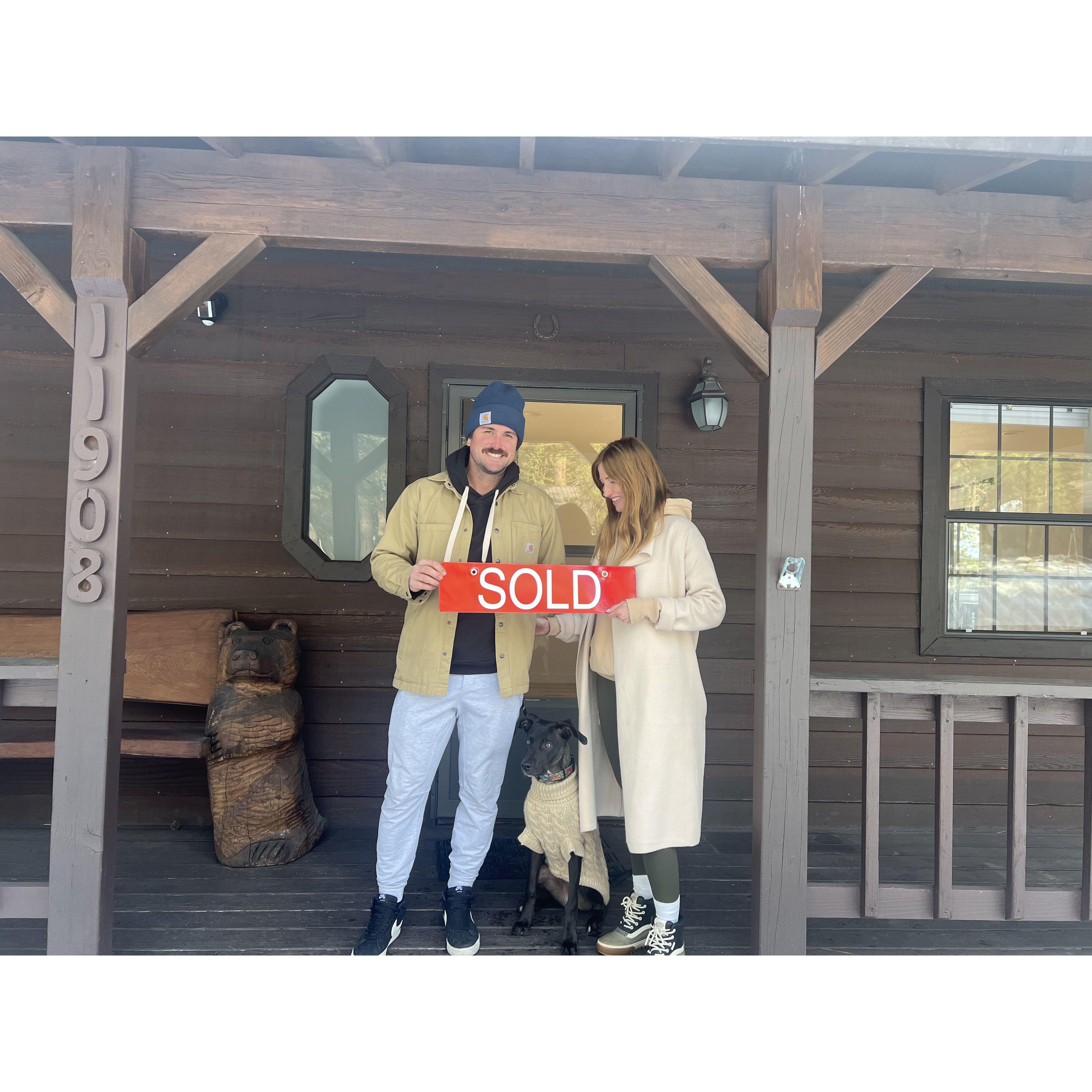 When we closed on our house!