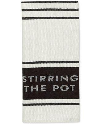 kate spade new york Diner Stripe Kitchen Towel