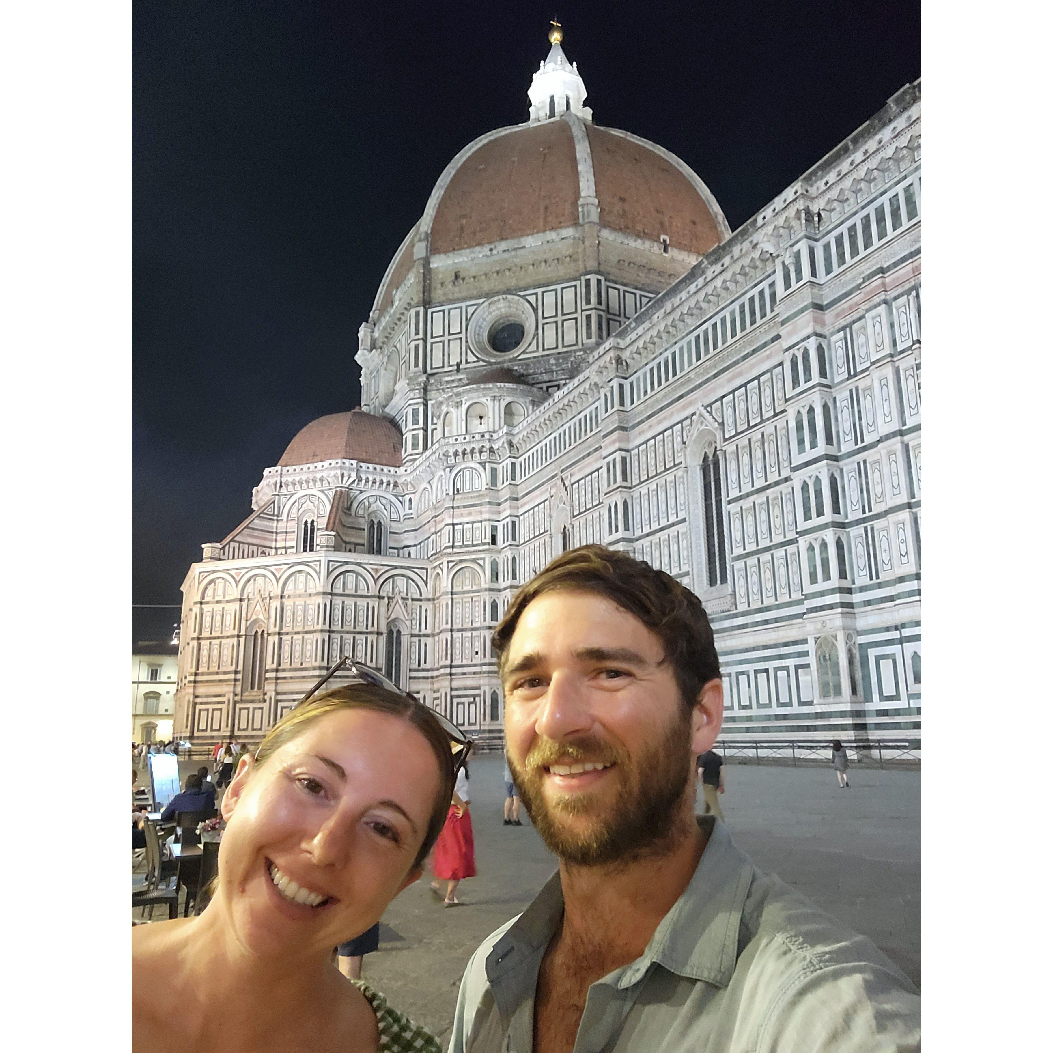 Late night walk in Florence, Italy in 2022