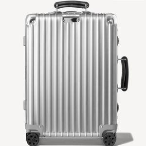 Classic Cabin Aluminum Carry-On Suitcase | Silver | RIMOWA