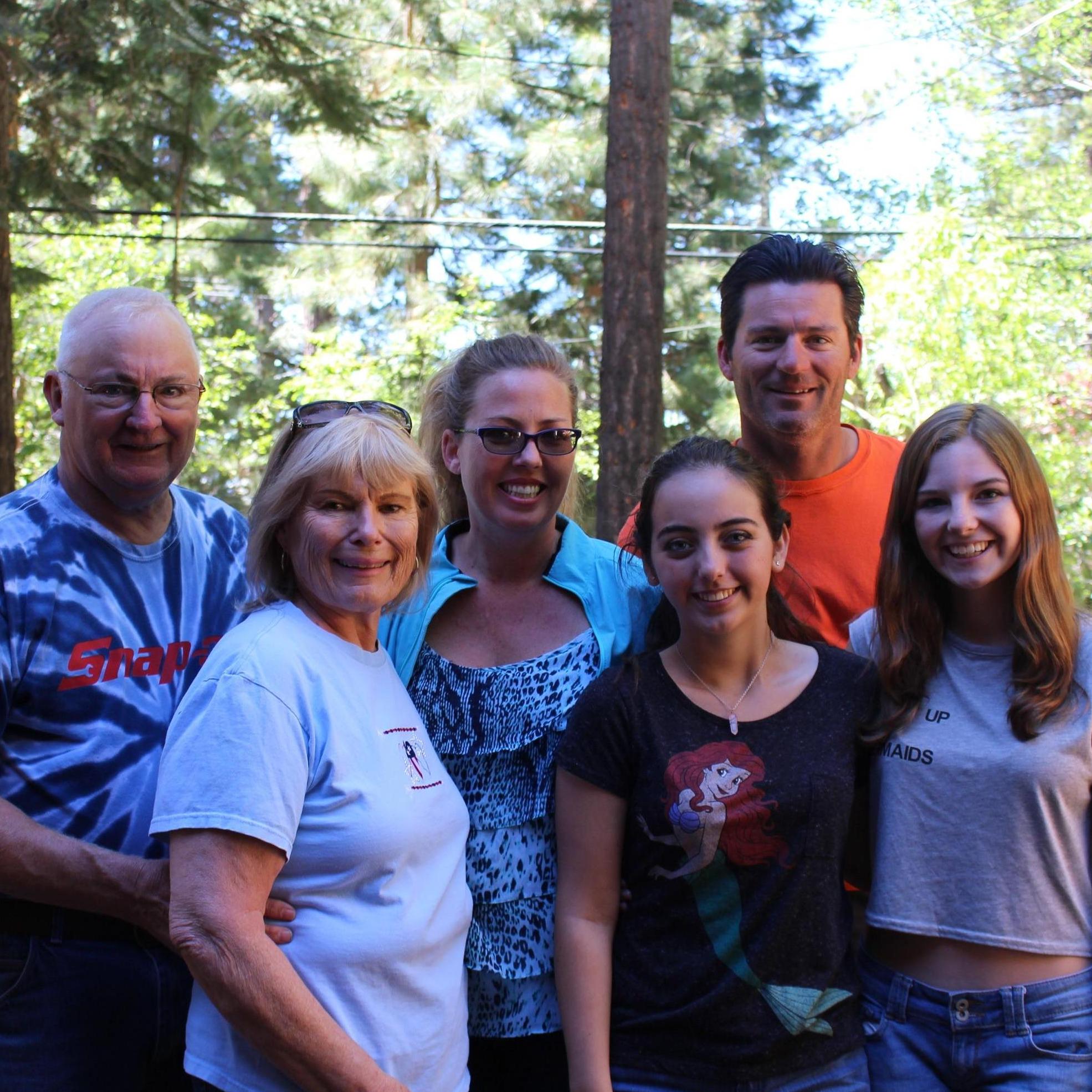 Back in Lake Tahoe again (3rd Trip). This time it was for the Barrett Family Reunion - June of 2016