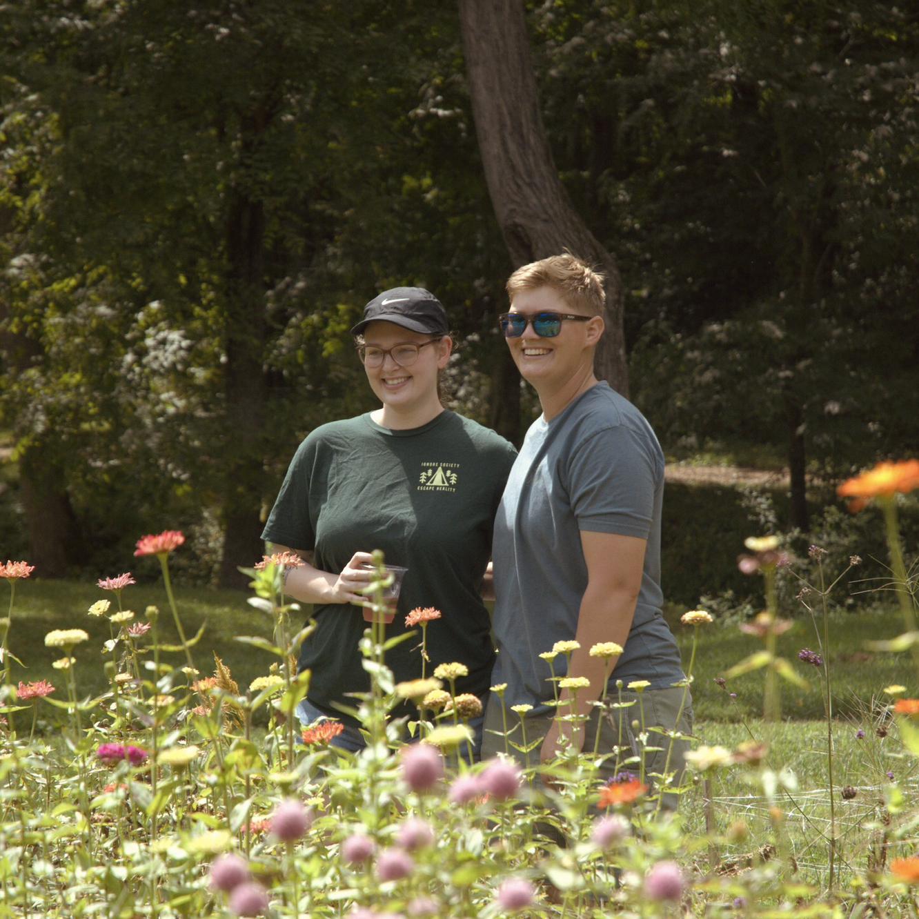 September 2023, visiting Junebug while camping in Asheville