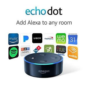 Echo Dot (2nd Generation) - Smart speaker with Alexa - Black