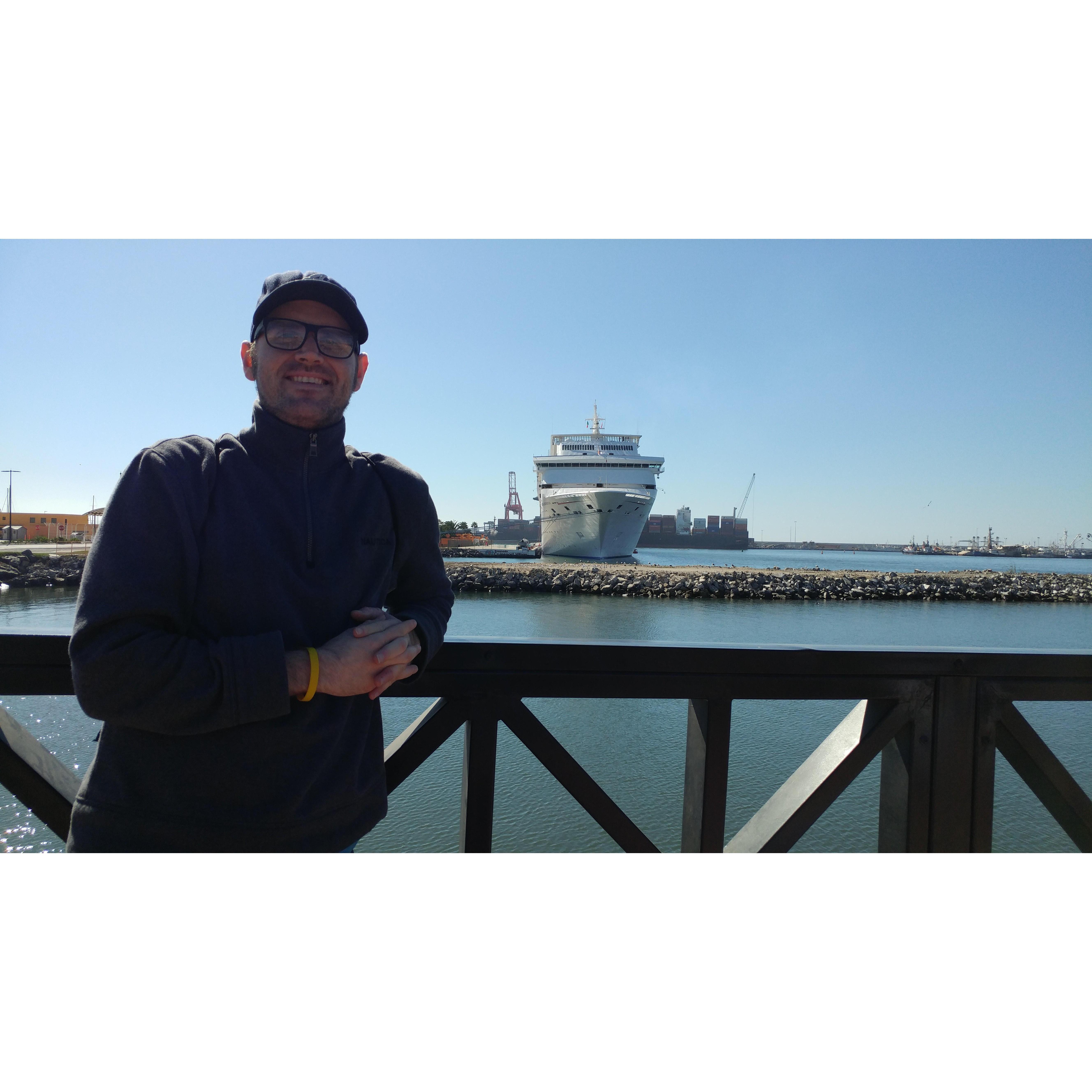 Docked at Ensenada.