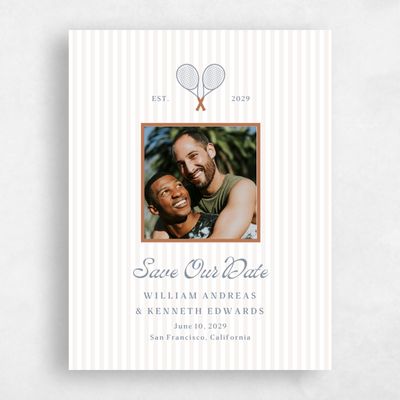 Tuscany, Brown Wedding Save the Date - Marquesas Photo