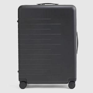 Quince Expandable Medium Black Check-In Suitcase