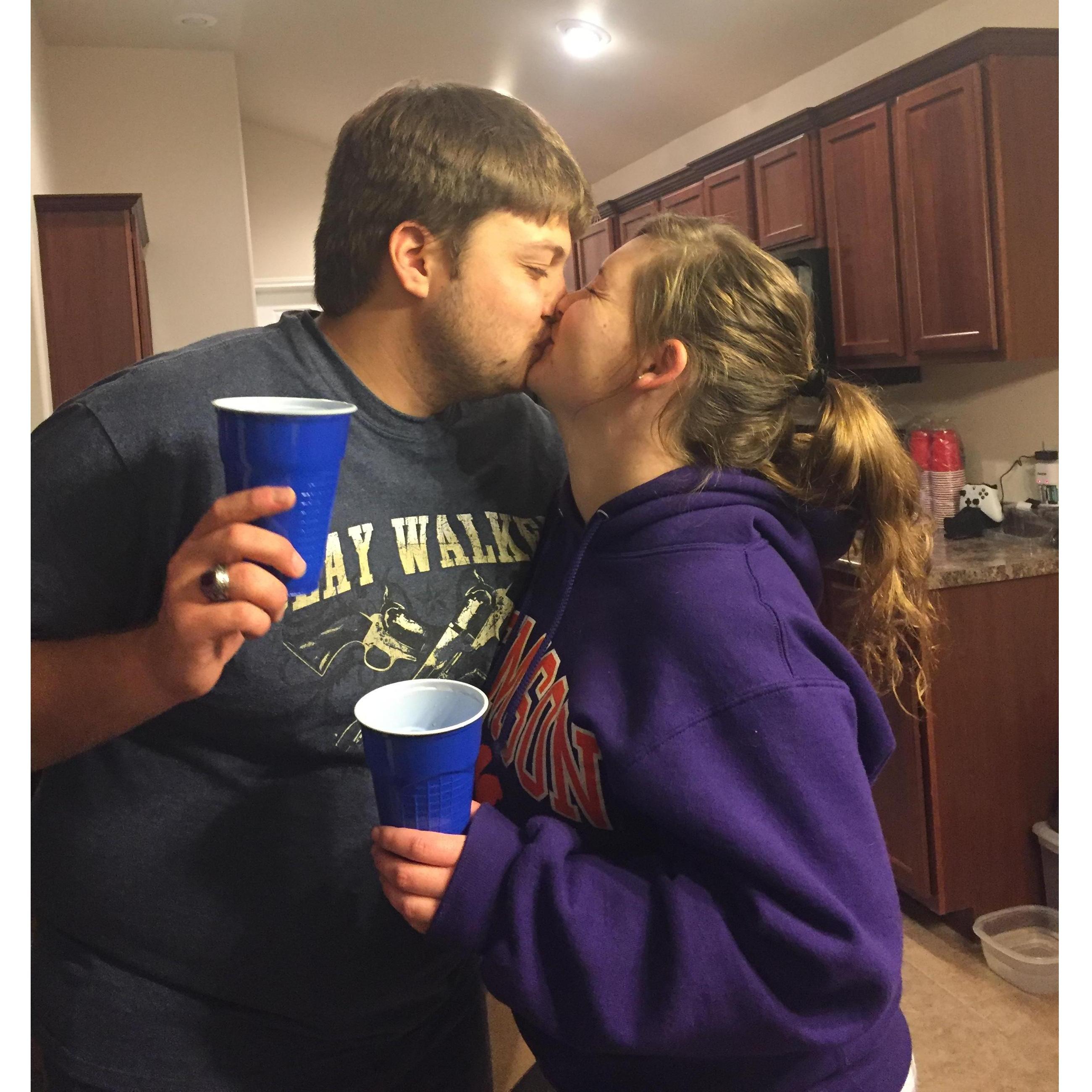 New Years kiss 2017
