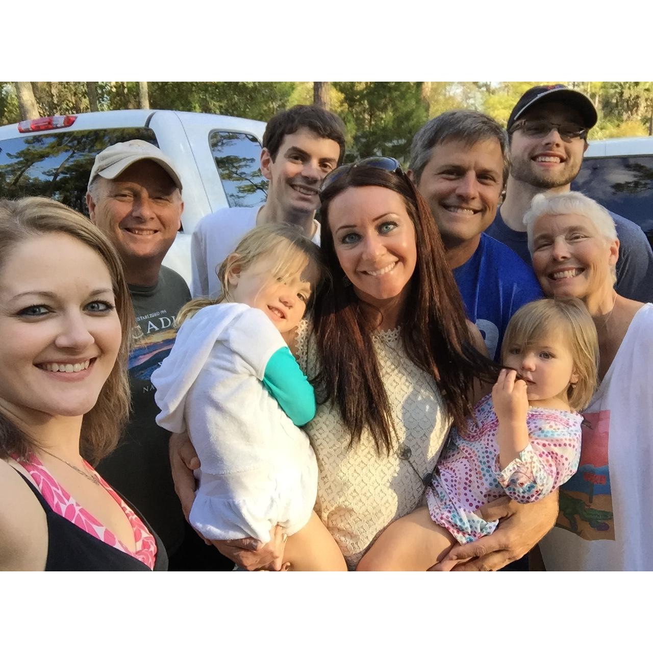February 2016 - Fort Wilderness, Florida - Pool day with the Gartner Family