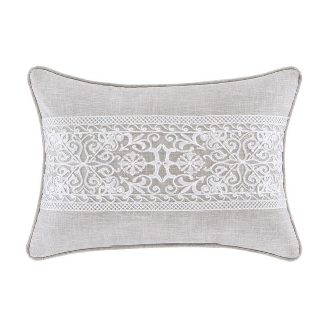 J. Queen New York™ Aimee Boudoir Throw Pillow in Beige