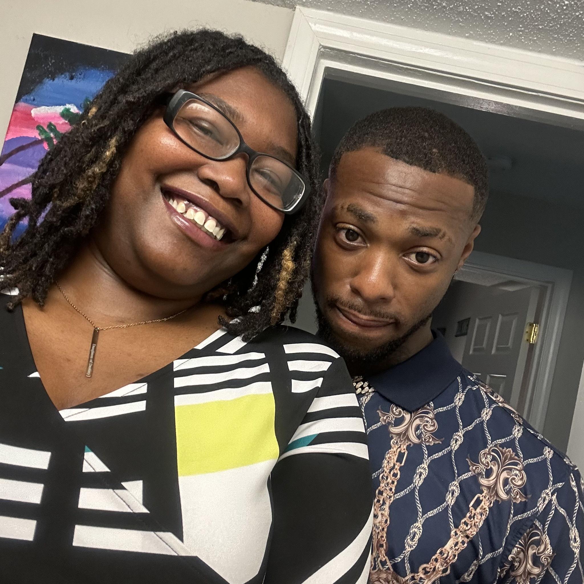 Our first sunday to church as we grew spritually together.