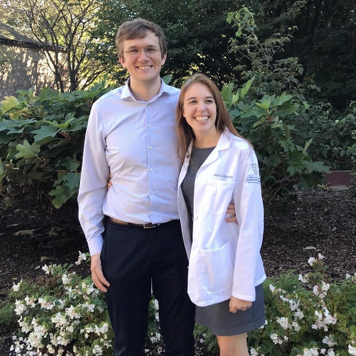 Jessica's White Coat Ceremony at the Zucker School of Medicine at Hofstra/Northwell.