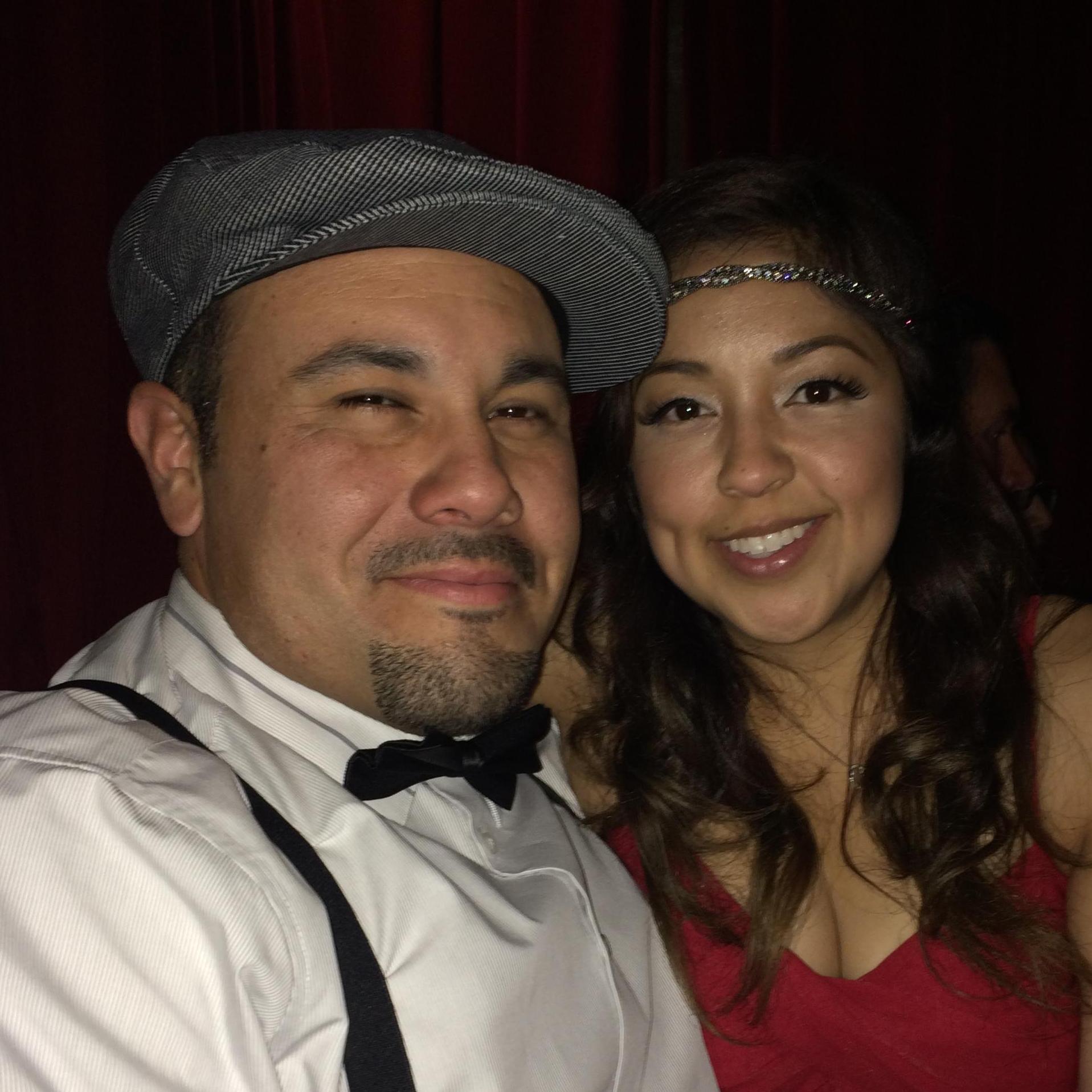 Rosanna's birthday party, 1920's theme.