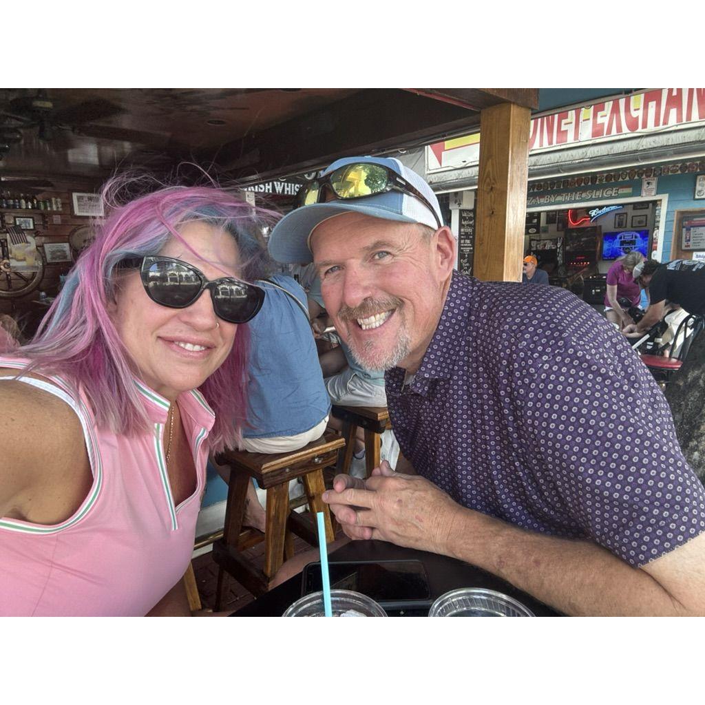 Having fun in Key West