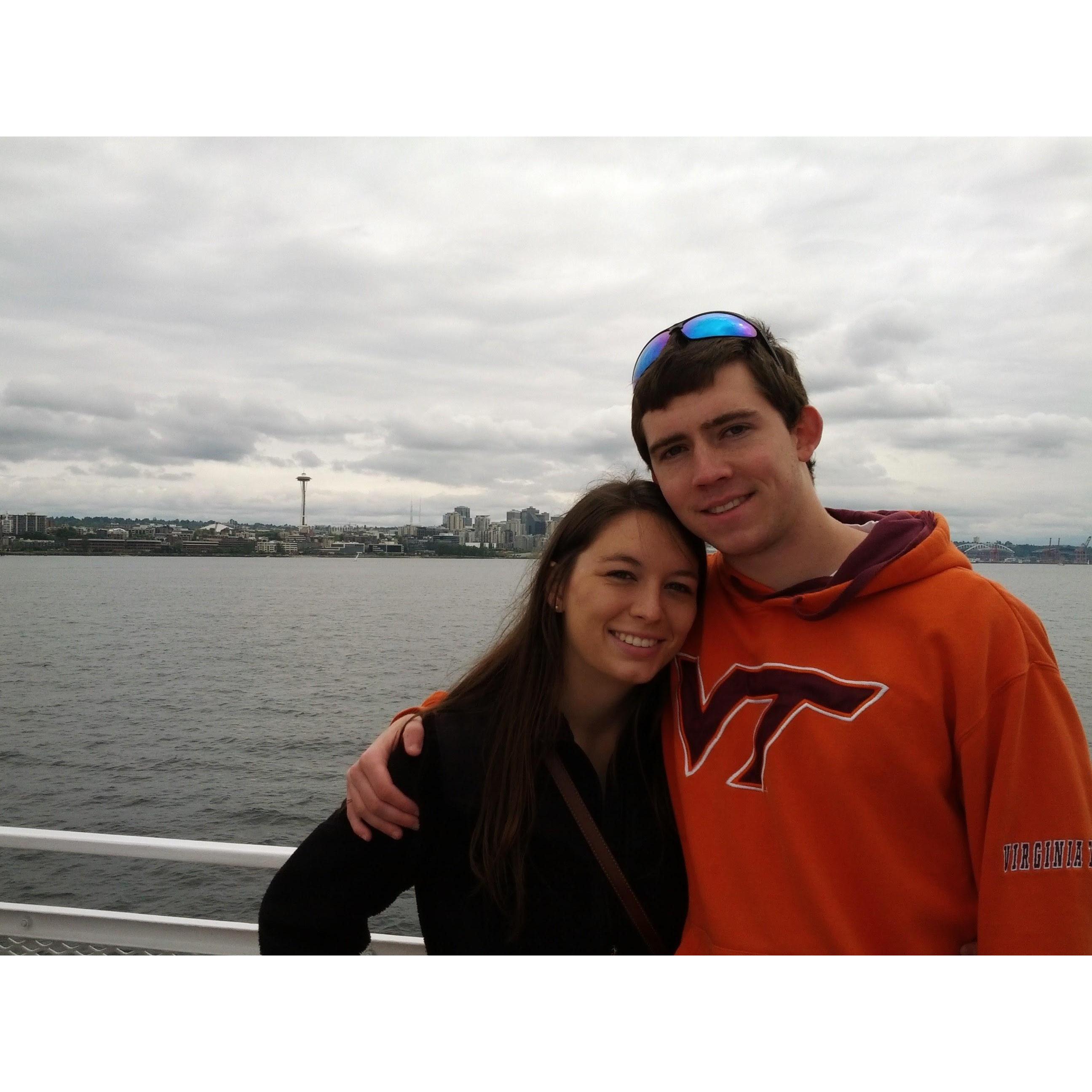 Ryan moves to Seattle for the summer for his internship while Mara flies to the UK for a study abroad course
May 2013