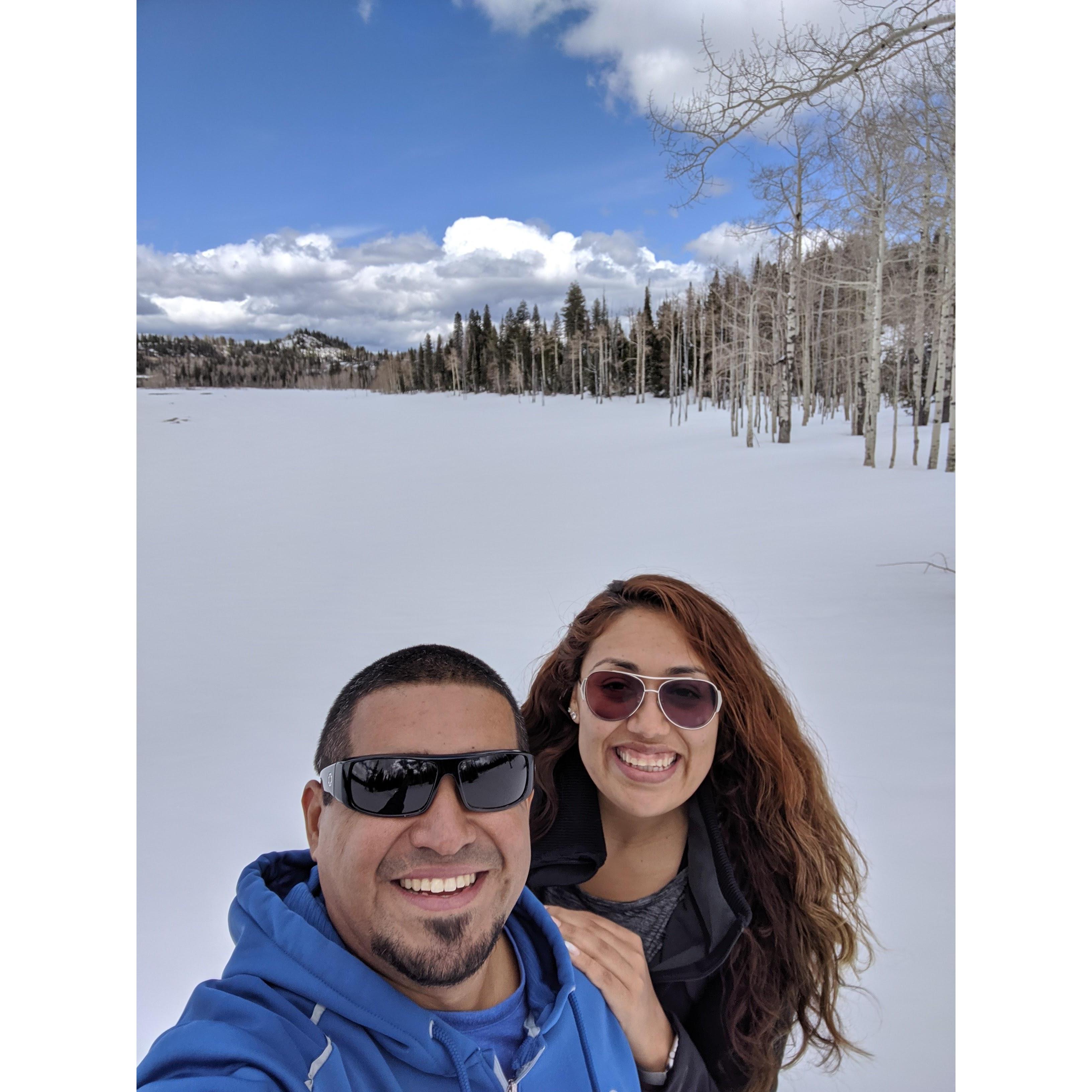Our first road trip together, May 2019.