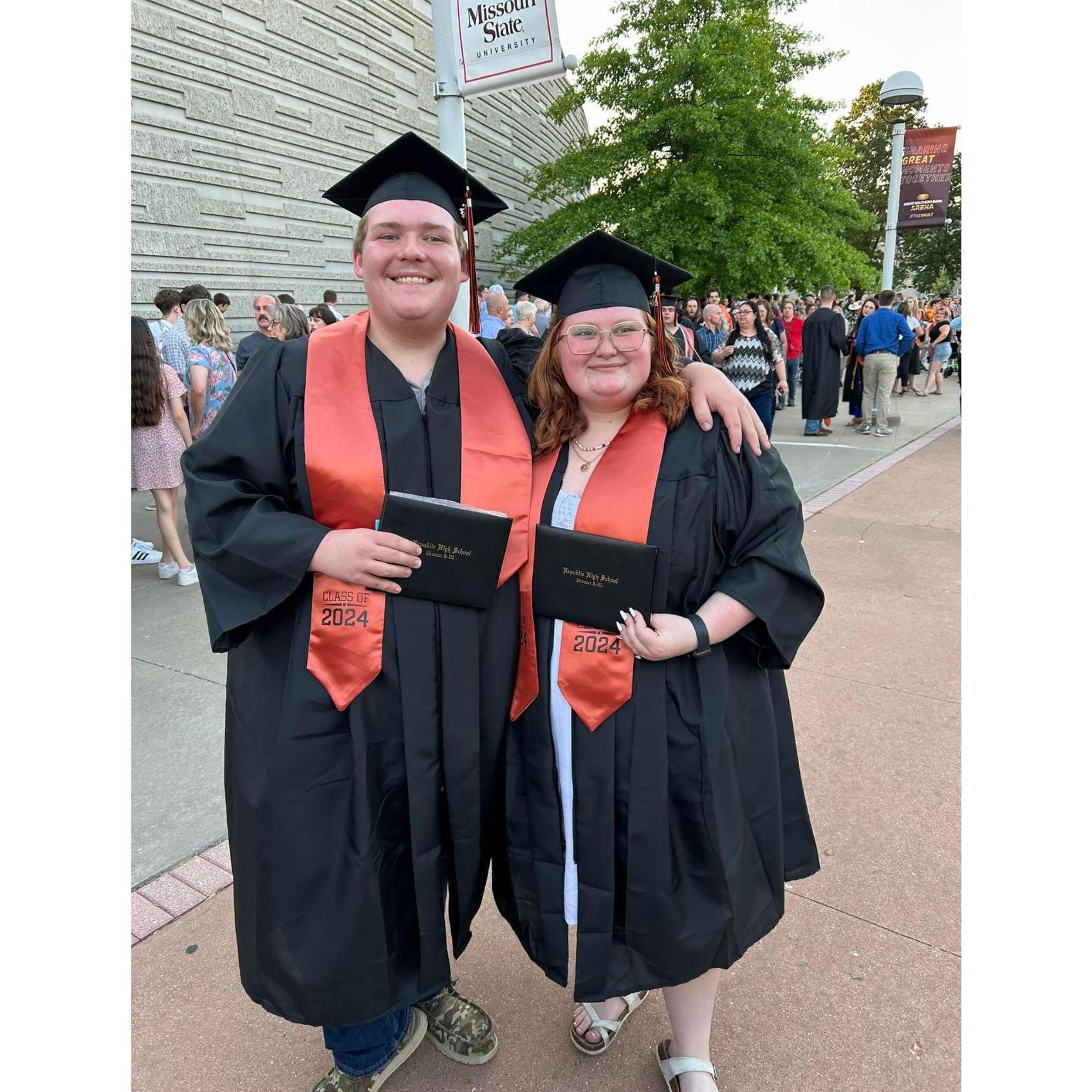 The day we Graduated!