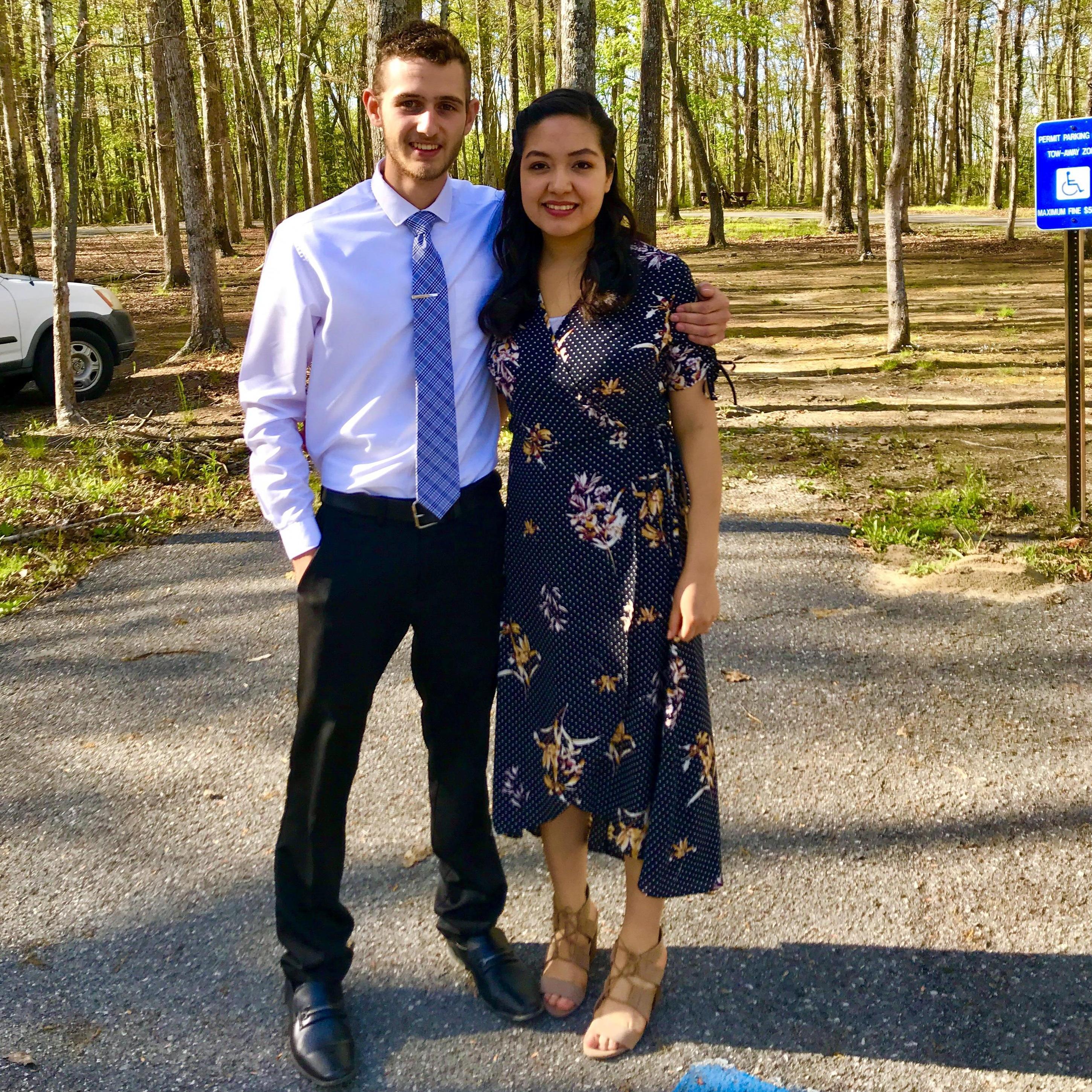 attending a friends wedding.