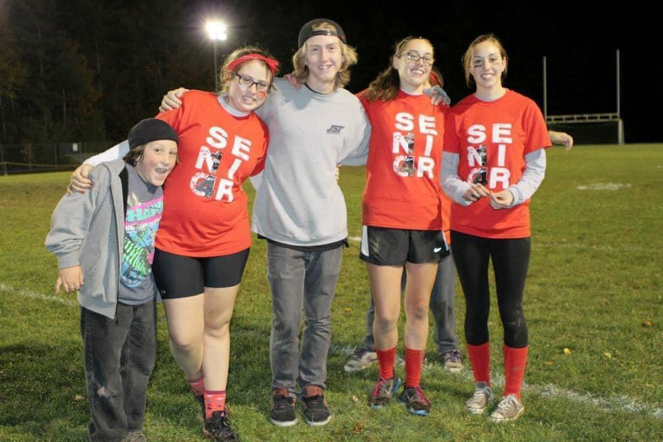 Christian, his little brother Donovan, big sister Arielle and long time family friends Autumn and Amber Brown.