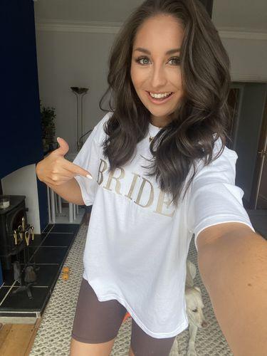 Bride Statement Tee - White