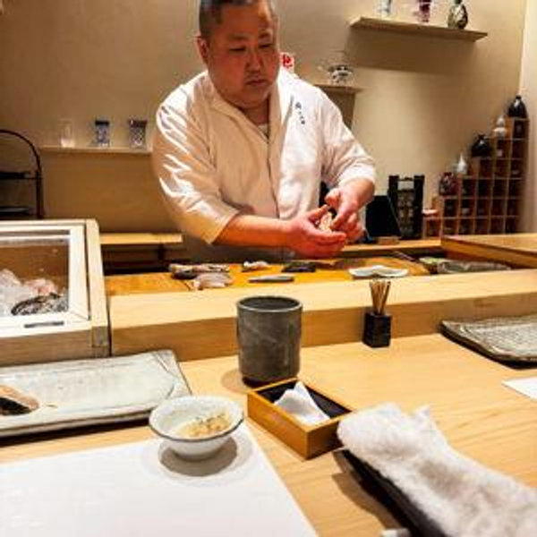 Omakase Sushi For Two in Tokyo