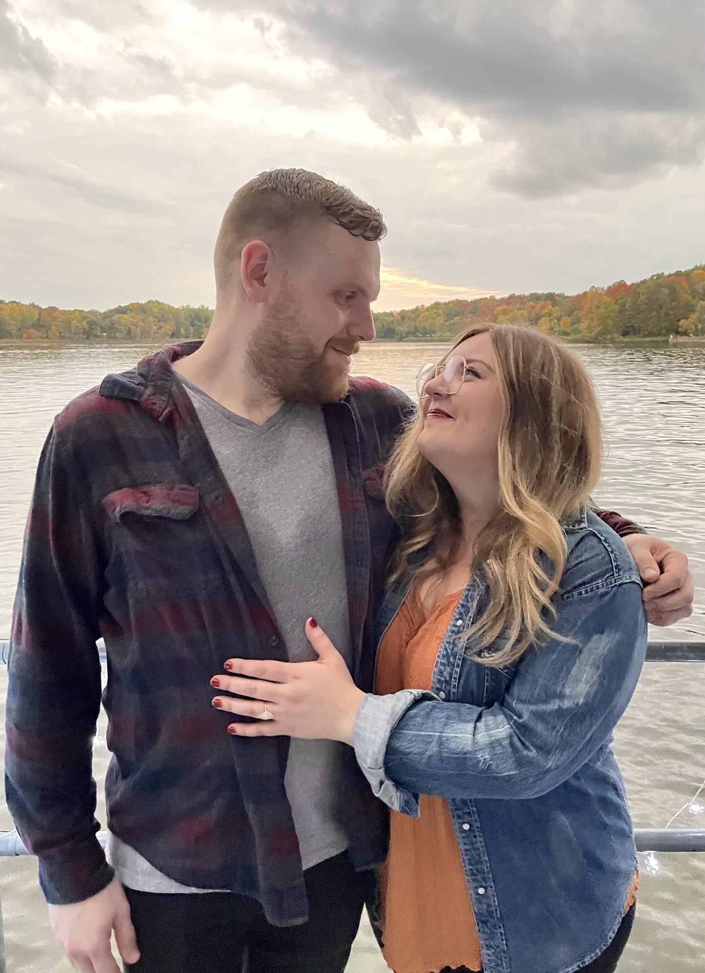 The day we got engaged: October 6th, 2021.