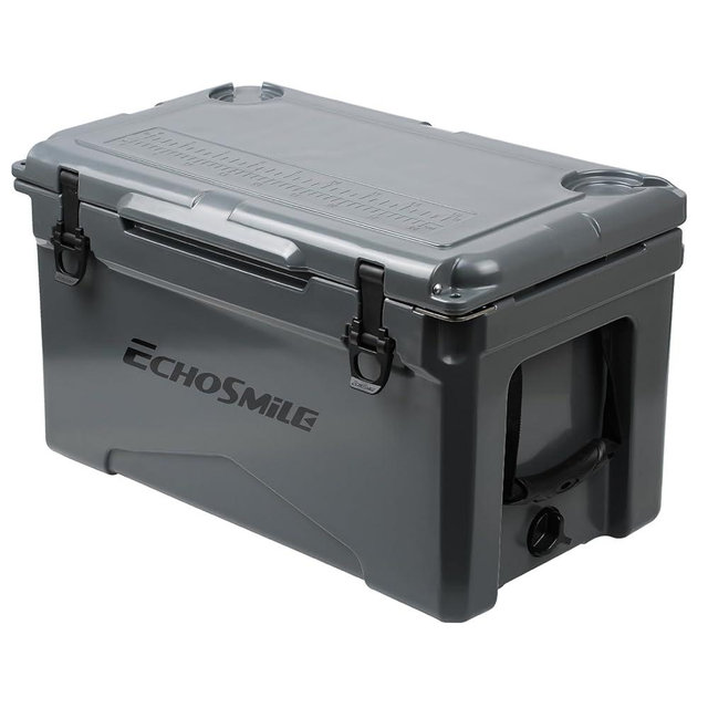EchoSmile 25/30/35/40/60/75 Quart Rotomolded Cooler, Built to Stand up to The Rigors of The Journey