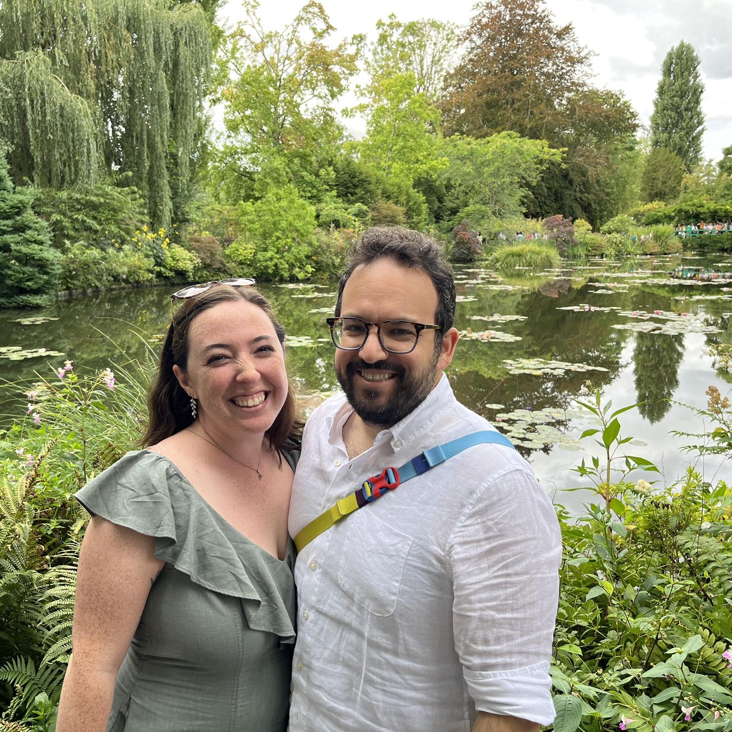 At Monet's house in Giverny, France