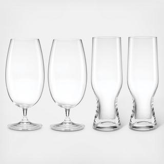 Tuscany Classics 4-Piece Beer Glass Set