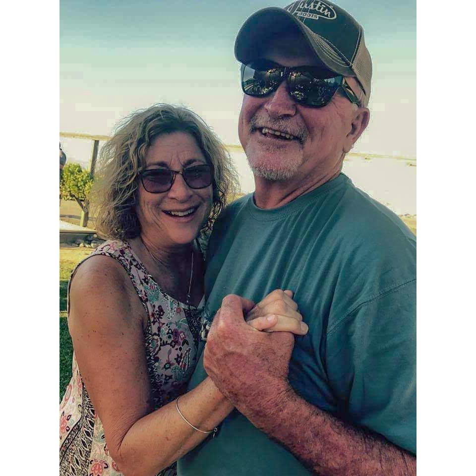 Mother and Father of the Bride, Jan and Bryan Scism.