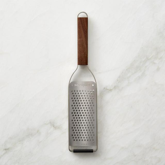 Microplane® Master Series Coarse Walnut-Handled Paddle Grater