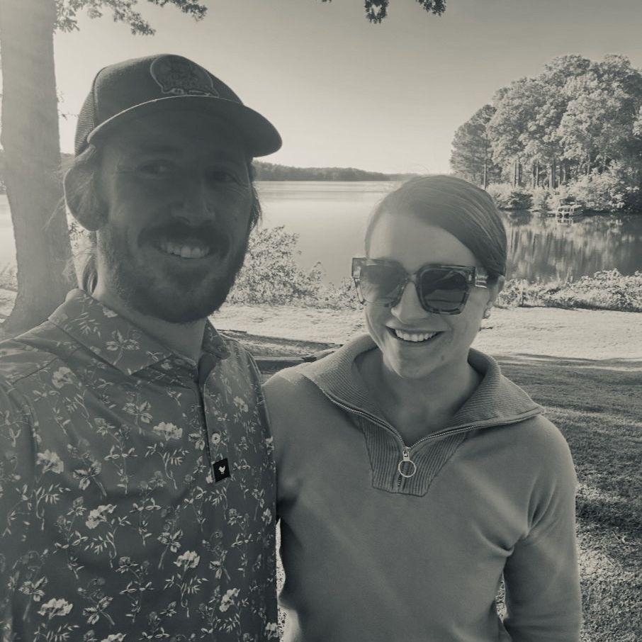 Golf. Charlotte is a golf cart passenger princess.