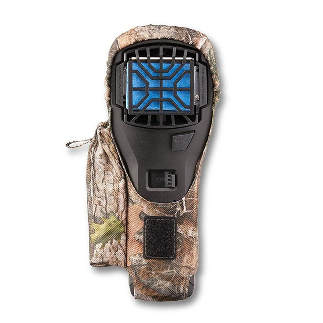 Thermacell MR300F Portable Mosquito Repeller Bundle, Black with Camo Holster, Belt Clip; Includes 12 Hours of Refills; No DEET, No Open Flame, No Mess, Scent-Free, Bug Spray Alternative