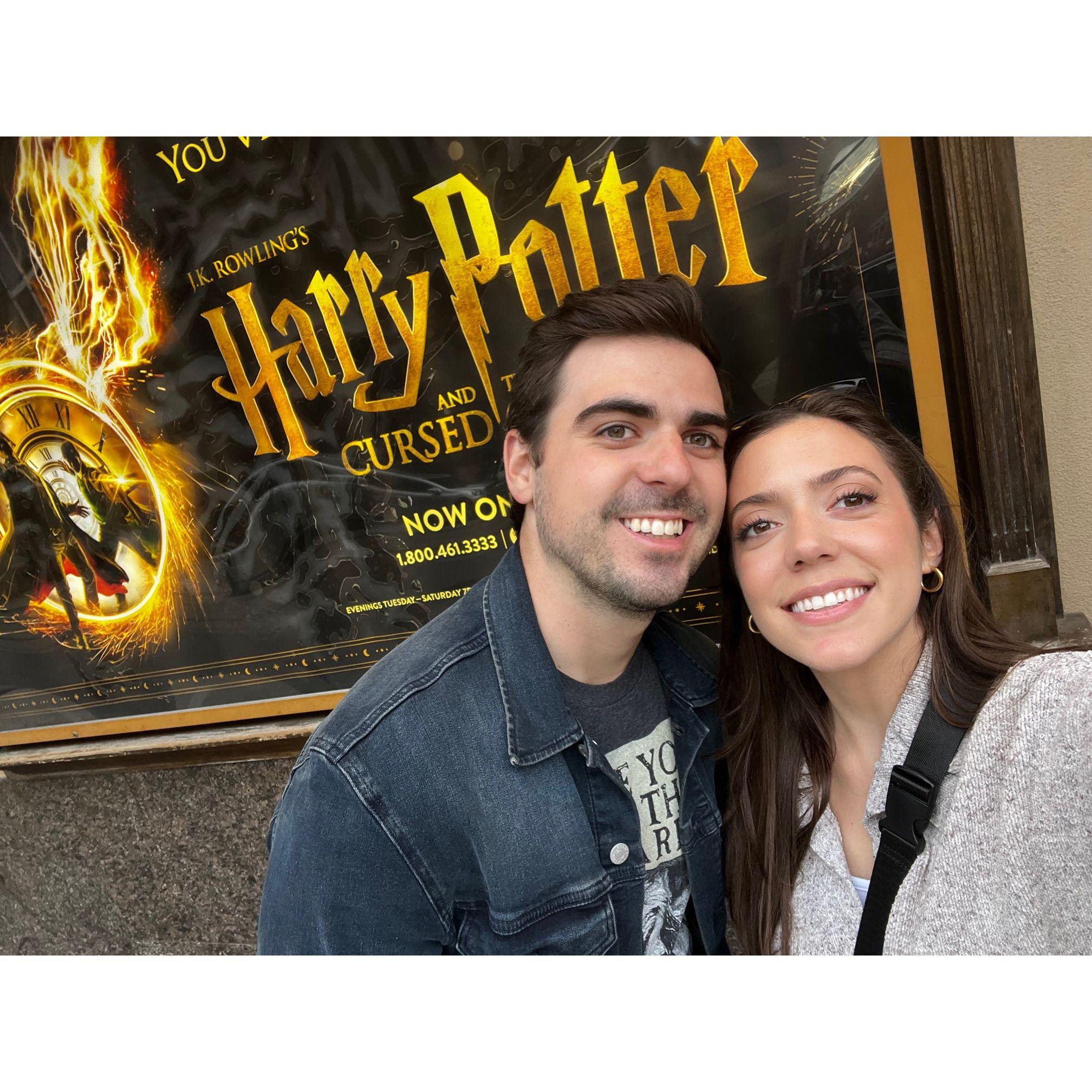 Seeing Harry Potter "The Cursed Child" on Broadway in Toronto