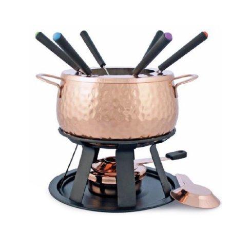Swissmar Biel 11 pc. Copper Fondue Set