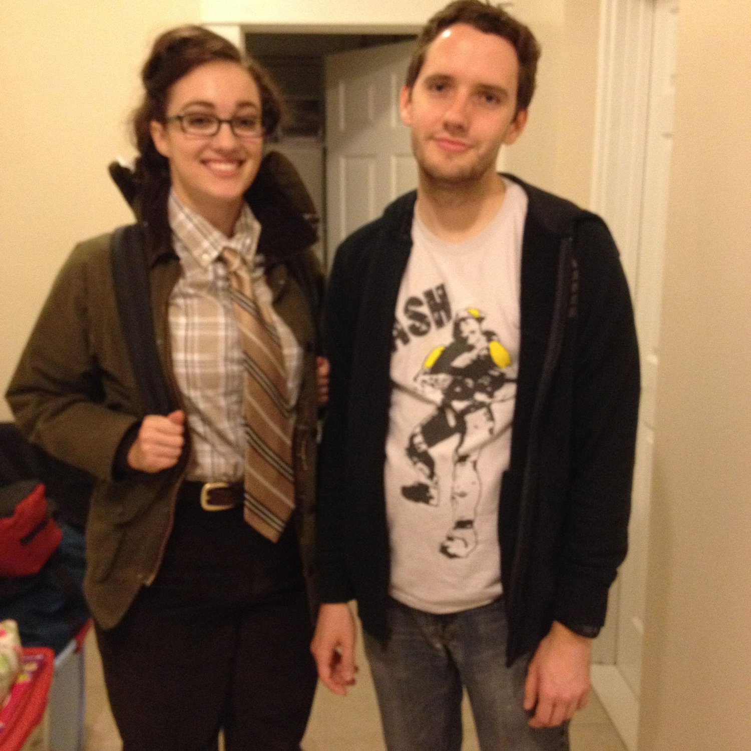 2015: Halloween as Moss and Roy from IT crowd