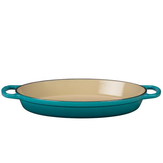 Le Creuset Cast Iron Oval Baker, 1 1/2-Qt., Caribbean