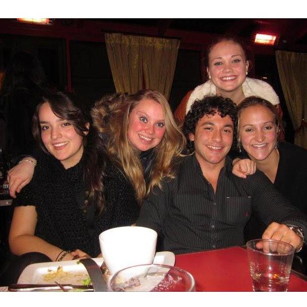 November 22, 2010. Paris, France. "With Biñe!"