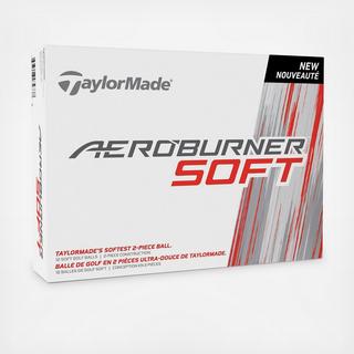 Aeroburner Soft Golf Ball, Set of 12