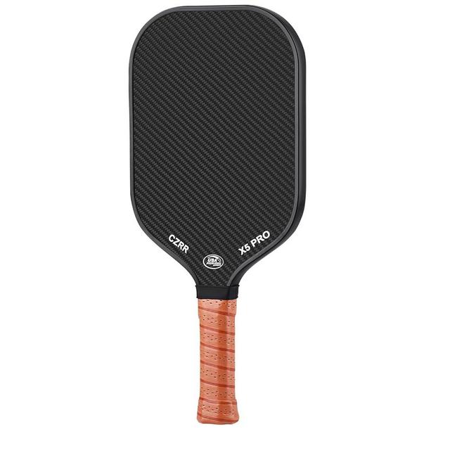 Pickleball Paddle, USA Pickleball Approved, 3K Raw Carbon Fiber Surface (CFS) High Grit & Spin, with 16MM Polypropylene Honeycomb Core, Ideal for Novice and Professional Players