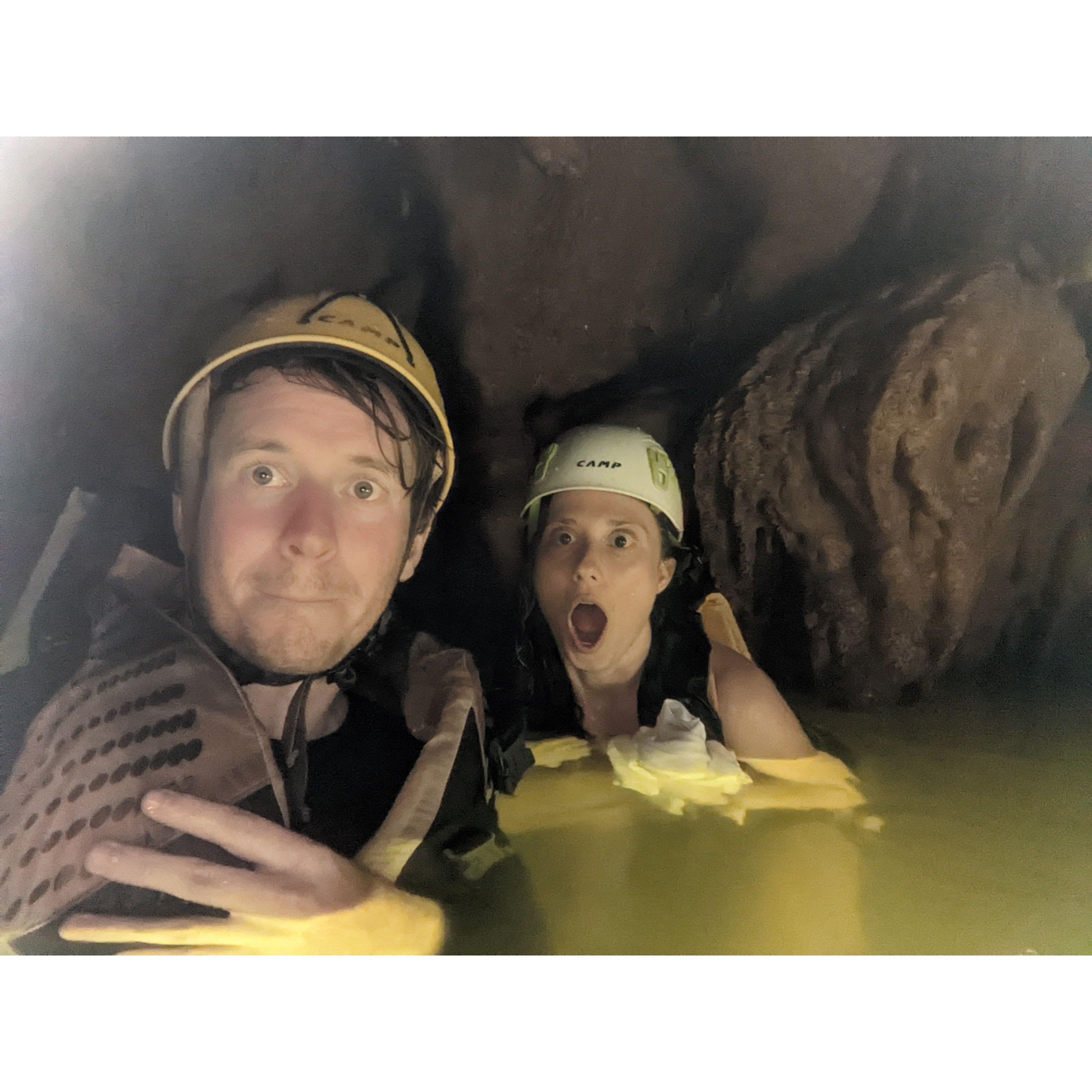 Cave exploring in Puerto Rico, March 2022