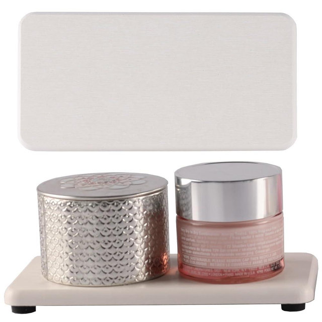 NiuYichee 2 PCS Bathroom Sink Vanity Trays(6.3" * 3.15"), Diatomaceous Earth Coasters, Kitchen Soap Tray, Water Absorbing Stone Used for Hand Soap & Plants and Cosmetic Bottles in The Modern Home