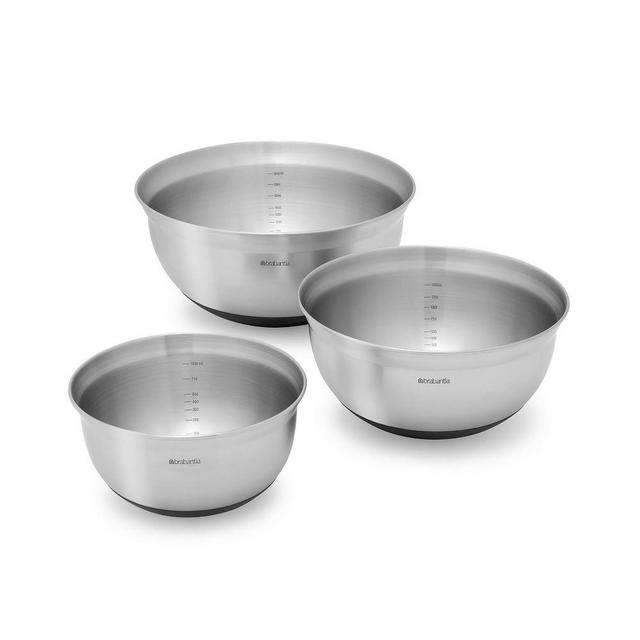 Brabantia Mixing Bowl Set, Black, Phase 3