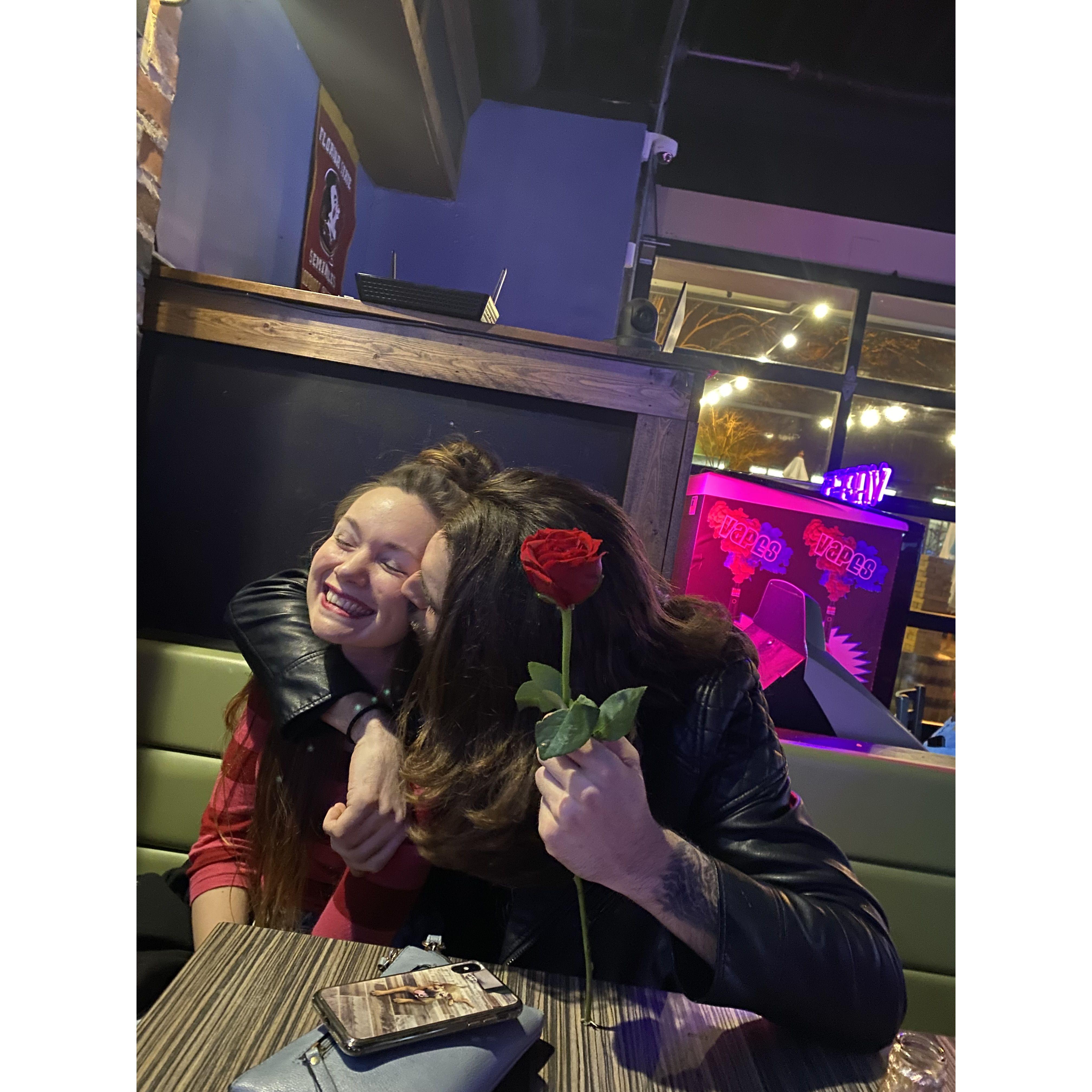 First Valentine's Day together
