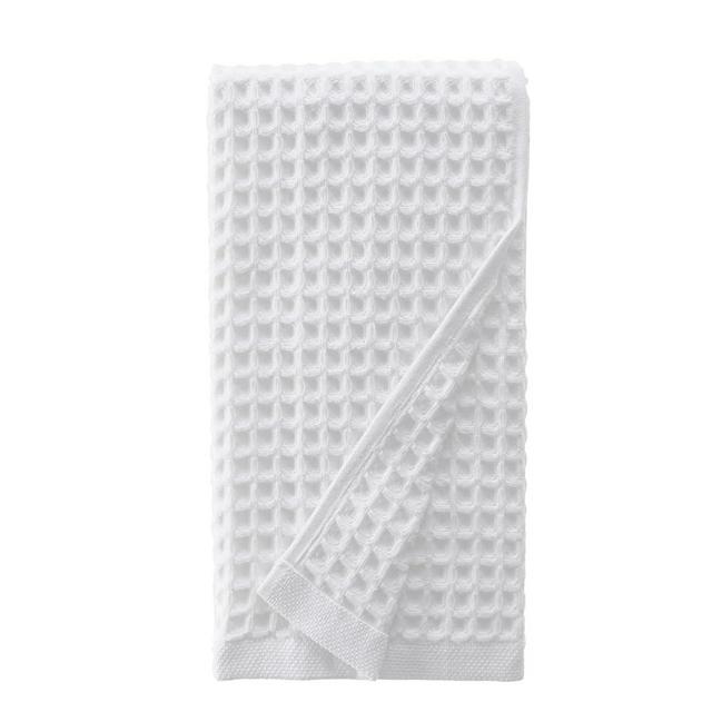 sea me at home Waffle Hand Towel, 100% Cotton (Hand Towel, White)