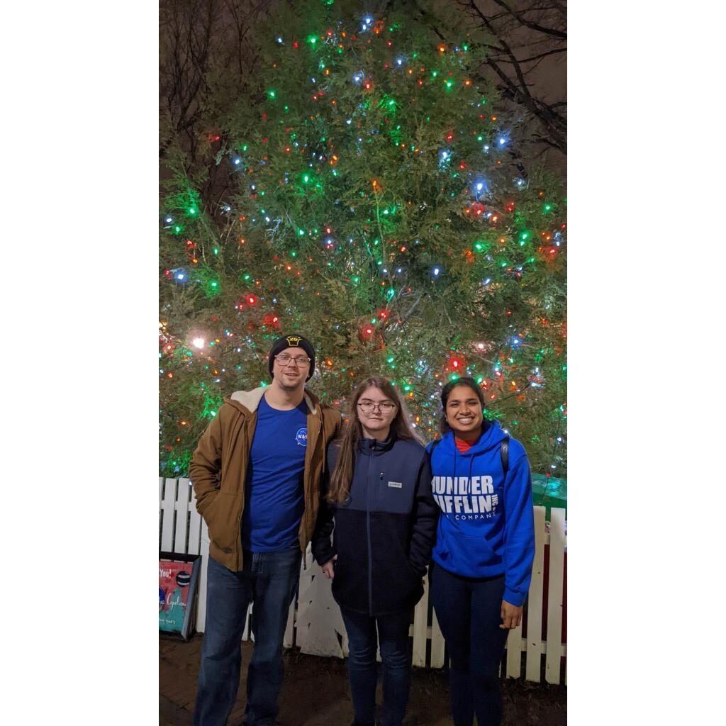 Georgia Christmas with Tyler’s sister: amazing dinner, then a quick roadside walk for fresh air when Ambika and she got a little too deliciously sick. A Christmas to remember!