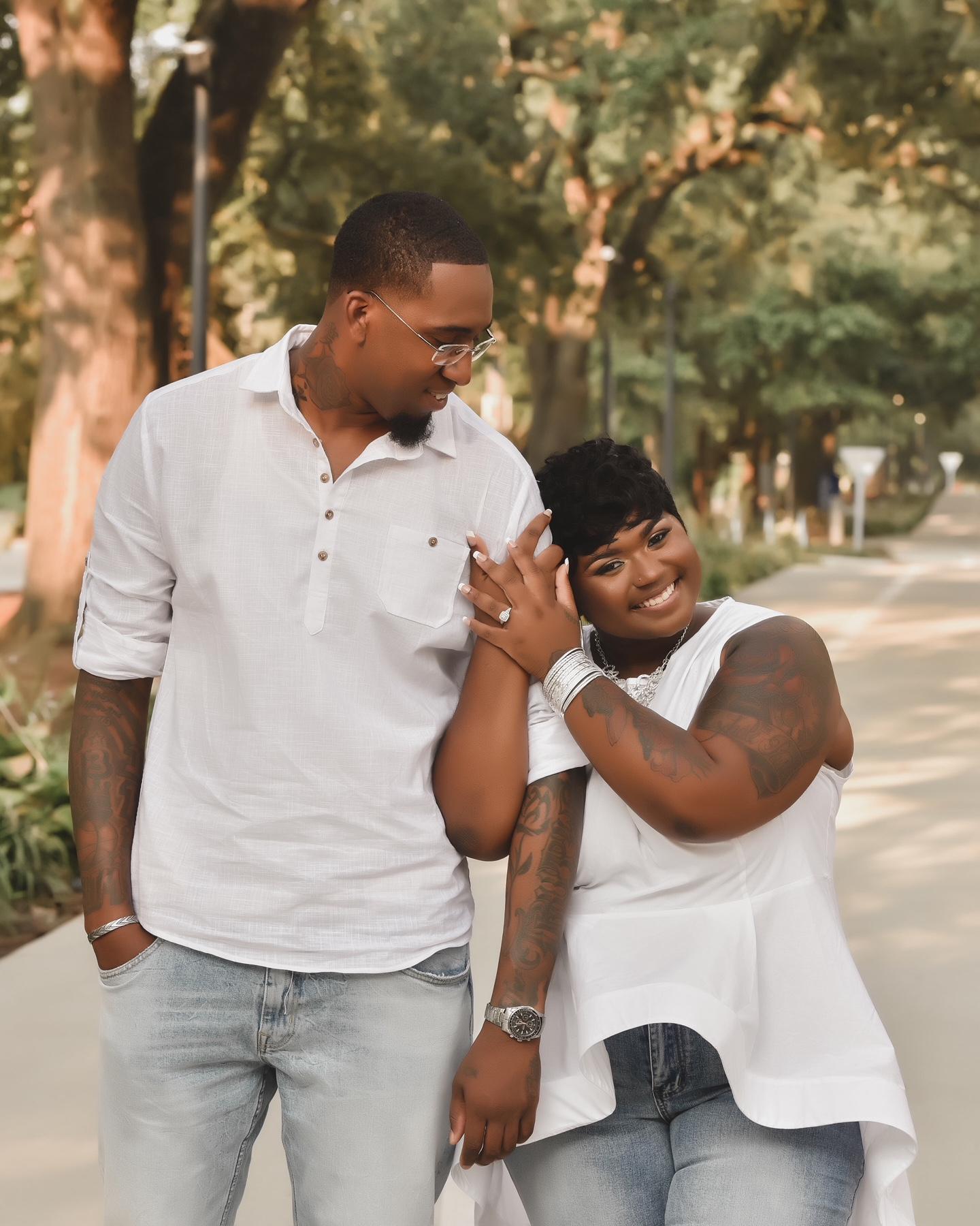 The Wedding Website of Aiesha Cox and Tremon Mims