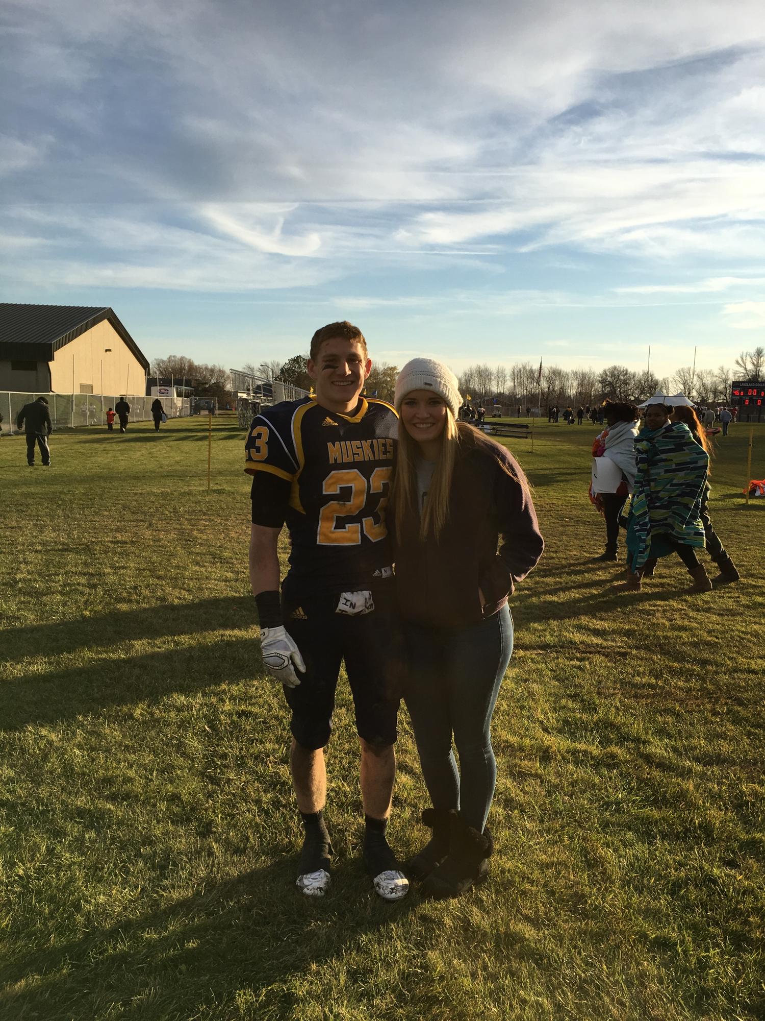 We had just started dating - November 2015
