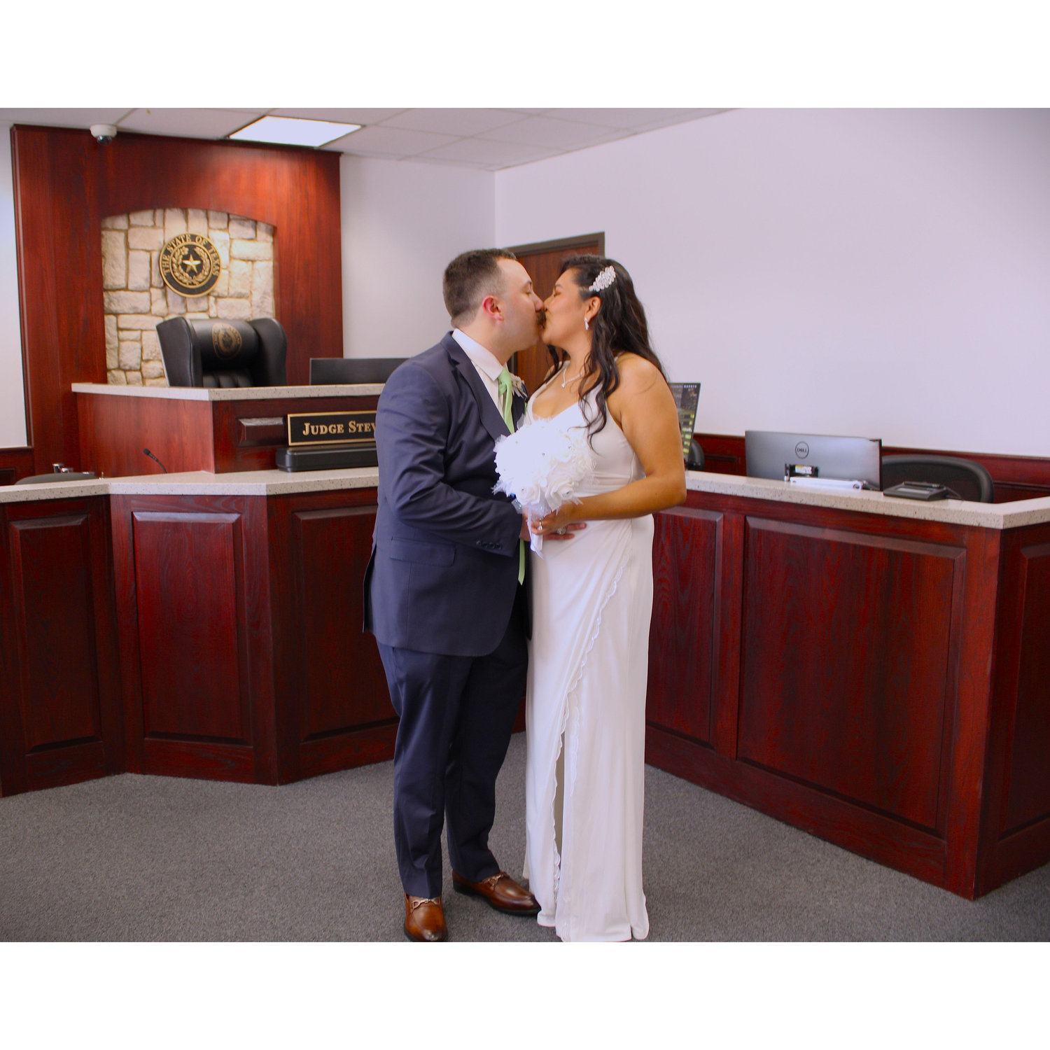 Surrounded by love and family on our special day ❤️