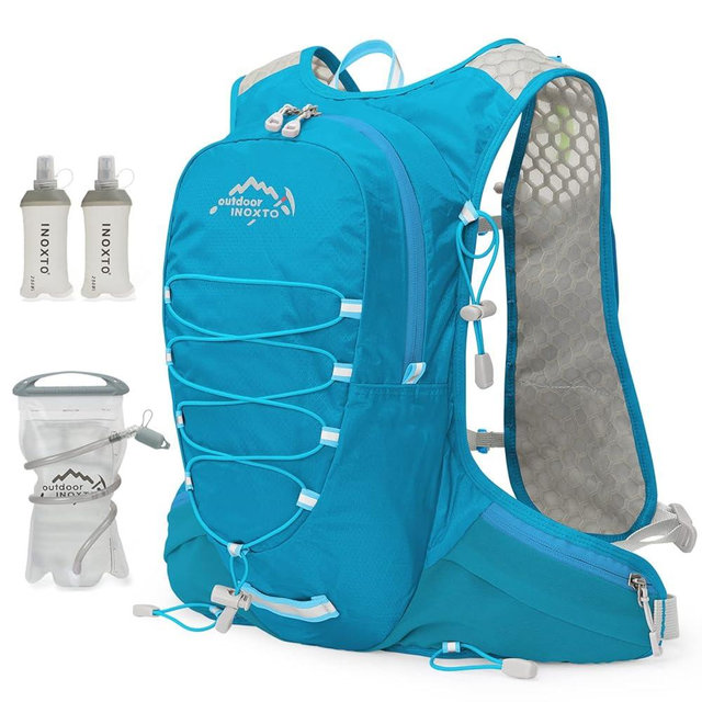 IX INOXTO Running Hydration Vest for Men Women Water Backpack for Running 3L Running Hydration Pack for Trail Running Marathon Race Hiking