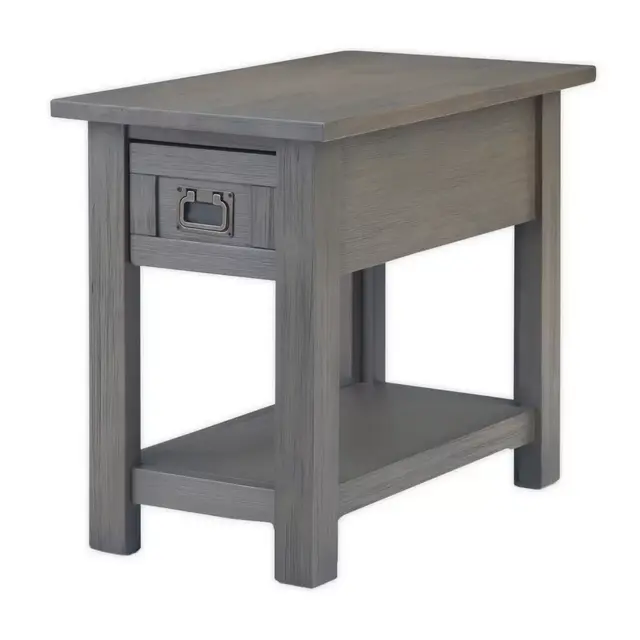 Simpli Home™ Monroe Narrow Side Table in Grey